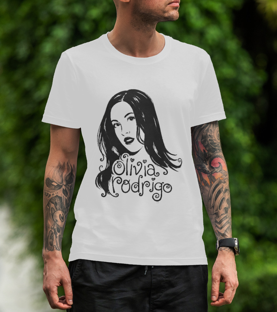 Olivia Rodrigo The Unraveled Tour 2026 Heart T-Shirt