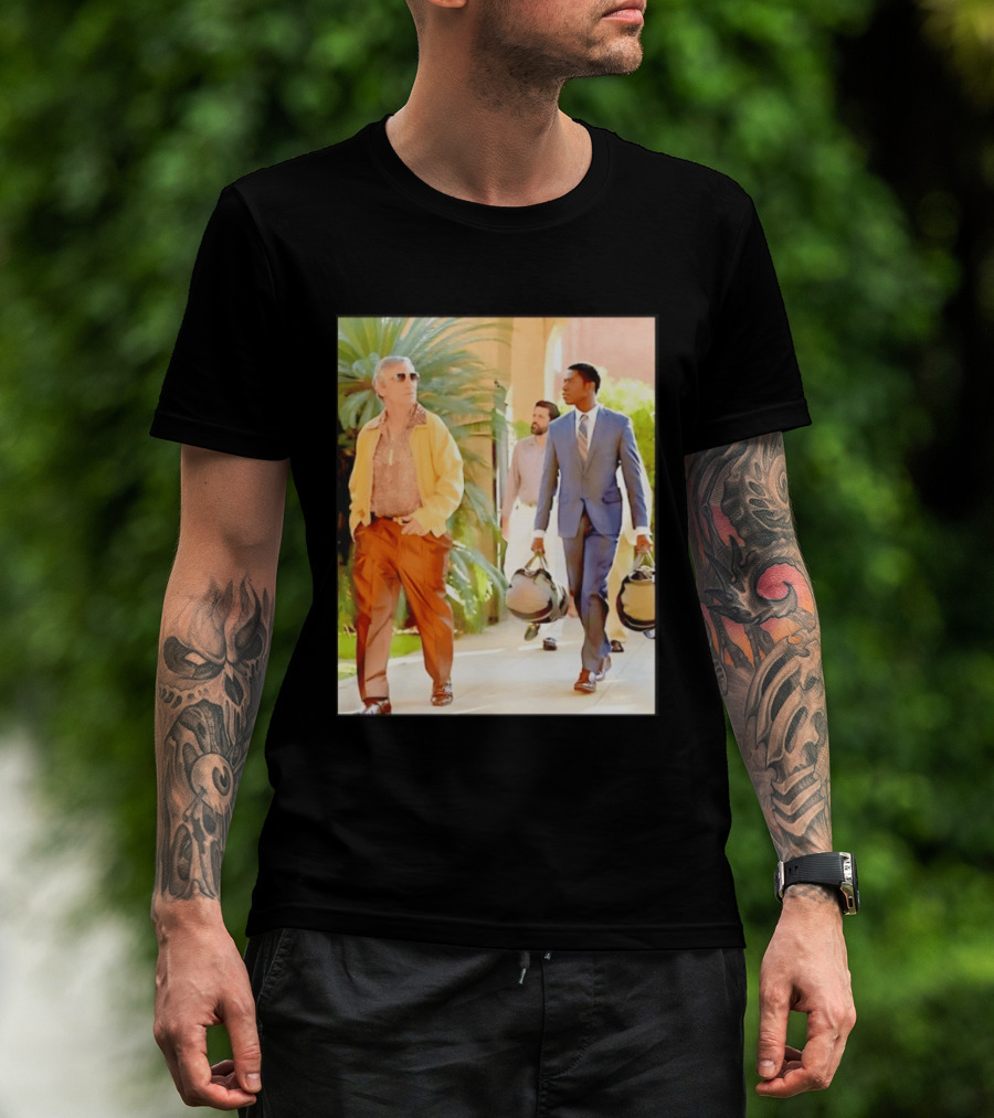 Snowfall TV Series Characters Franklin Saint Teddy McDonald Fashion Outfits T-Shirt