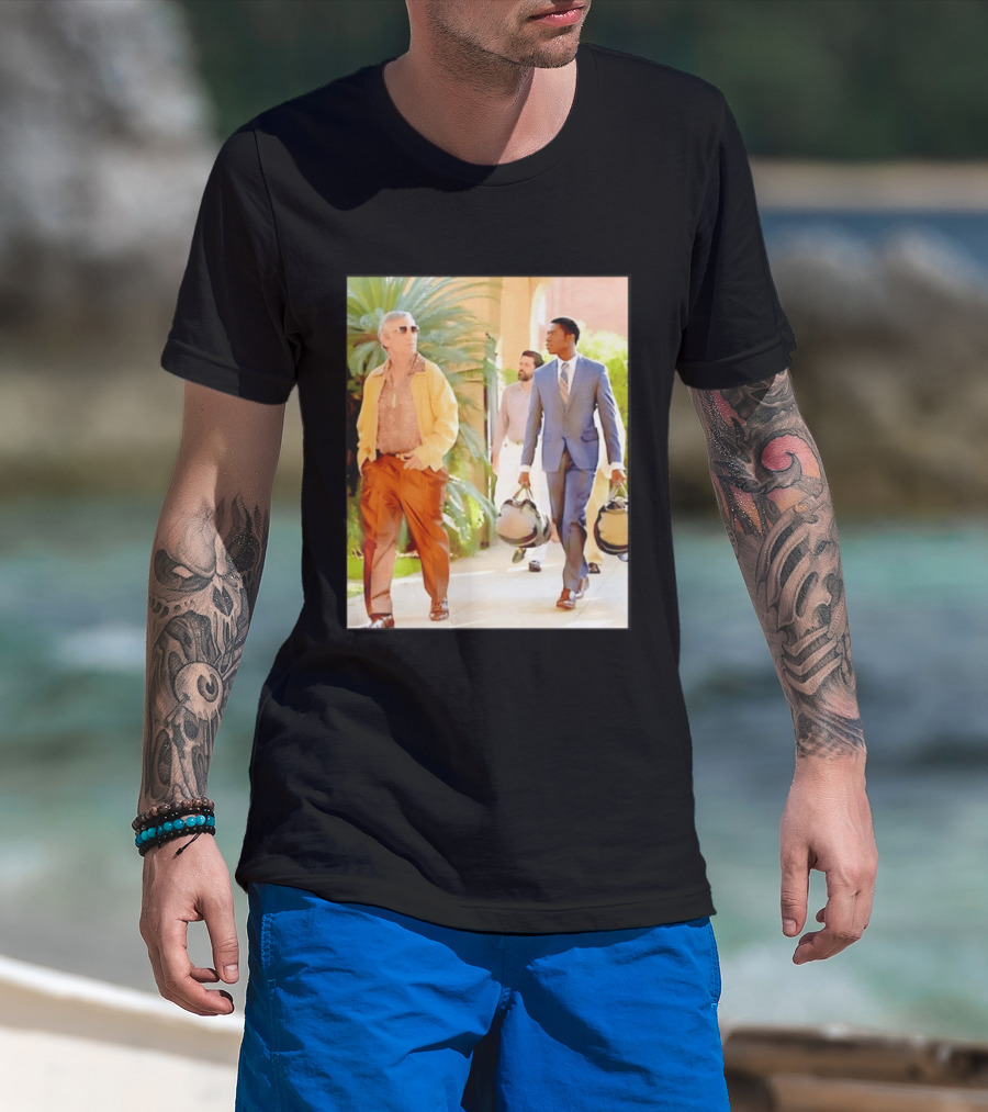 Snowfall TV Series Characters Franklin Saint Teddy McDonald Fashion Outfits T-Shirt