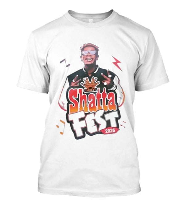 Shatta Wale Fest 2026 M4LY Dancehall Vibes Music Festival T-Shirt