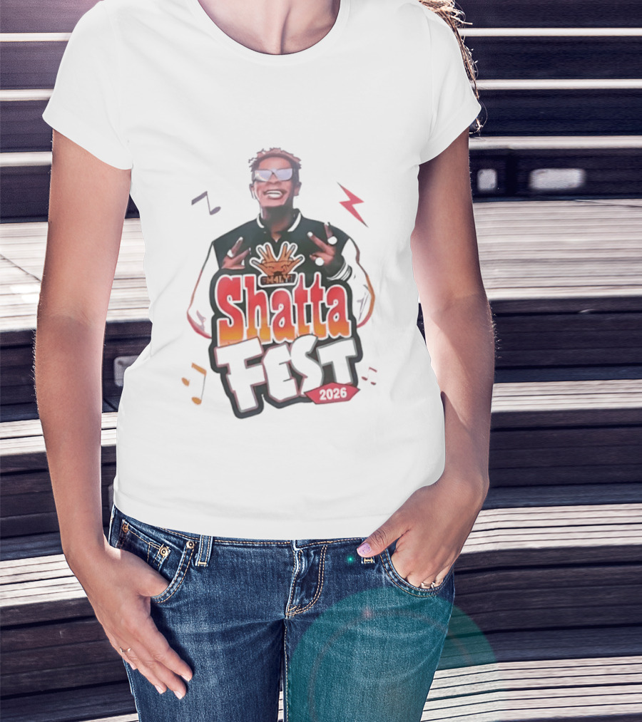 Shatta Wale Fest 2026 M4LY Dancehall Vibes Music Festival T-Shirt