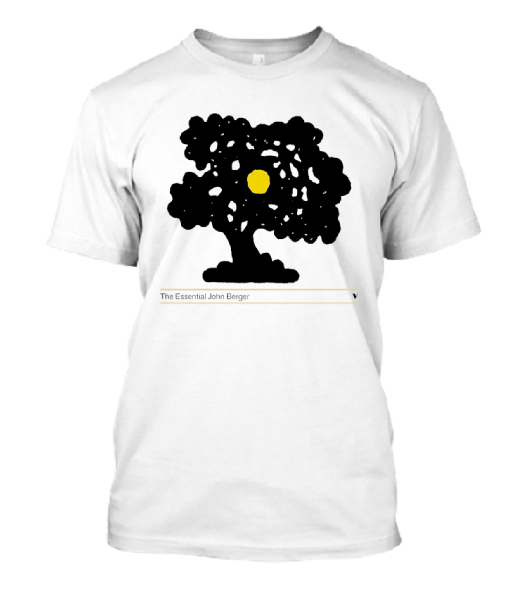 The Essential John Berger Ways Of Seeing Tree With Yellow Sun T-Shirt