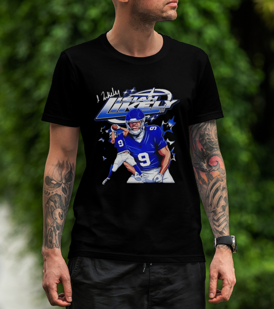 Isiah Likely Baltimore Ravens Number 9 Football T-Shirt