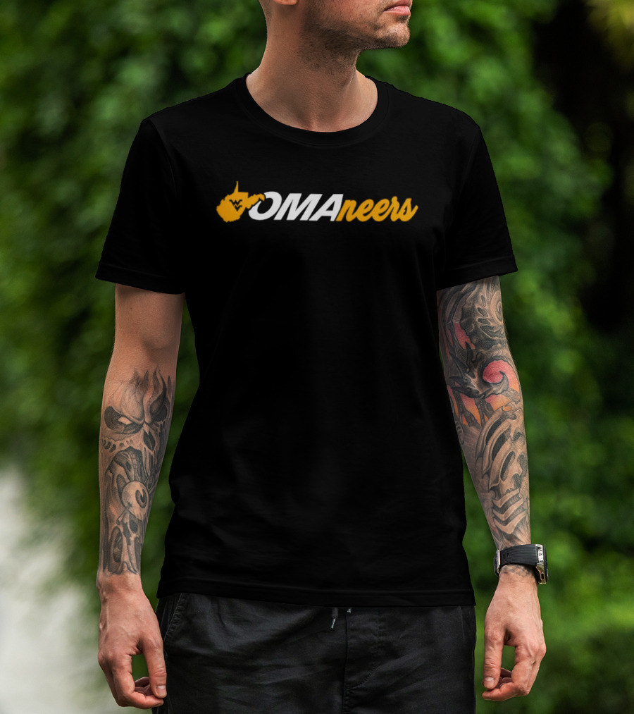 West Virginia Mountaineers OMAneers University NCAA T-Shirt