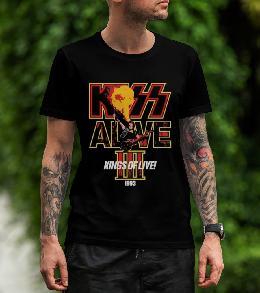Kiss Alive III Kings Of Live 1993 T-Shirt