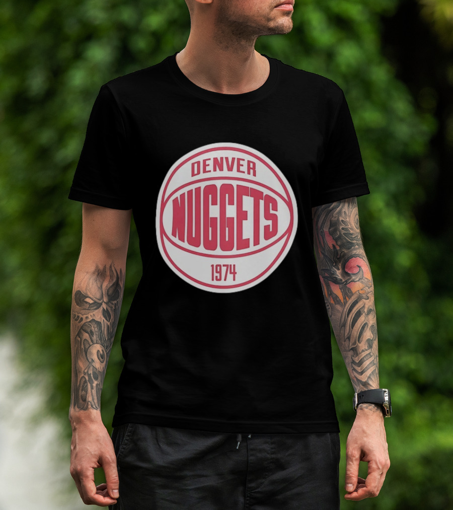 Denver Nuggets 1974 Vintage Basketball T-Shirt