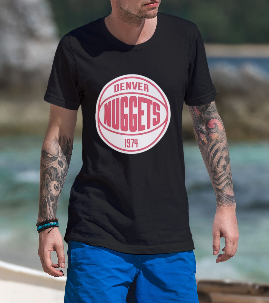Denver Nuggets 1974 Vintage Basketball T-Shirt
