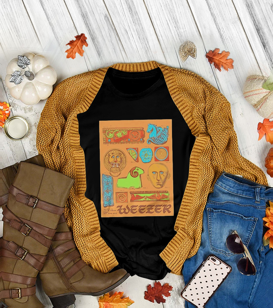 Weezer Detroit Little Caesars Arena September 27 2024 T-Shirt