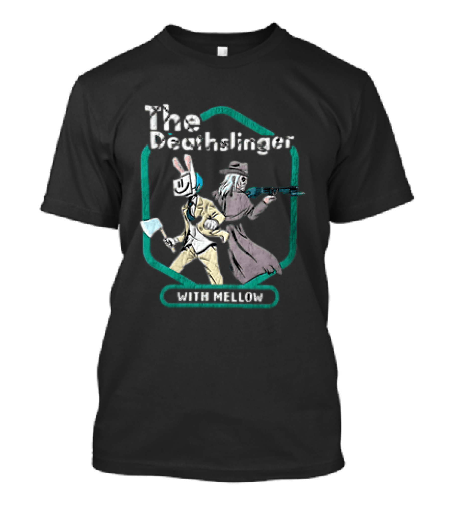 The Deathslinger Caleb Quinn Ji Woon Hak Dead By Daylight With Mellow T-Shirt