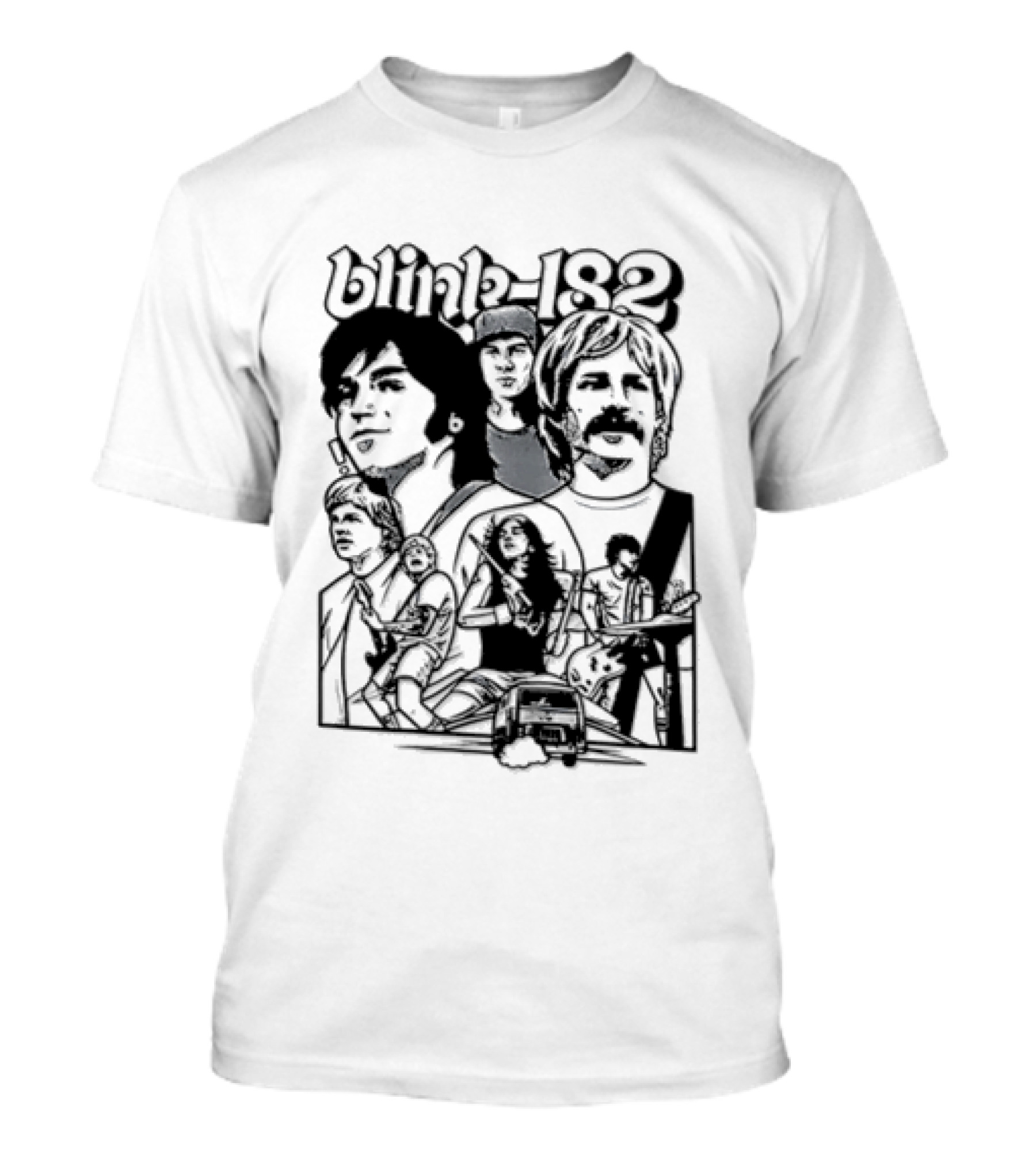 Blink 182 Take Off Your Pants And Jacket 25th Anniversary Complex Collaboration T-Shirt