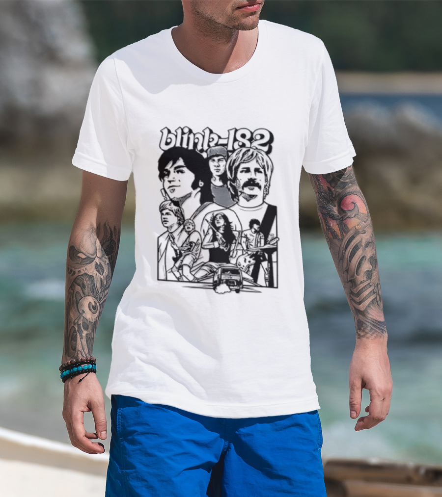 Blink 182 Take Off Your Pants And Jacket 25th Anniversary Complex Collaboration T-Shirt
