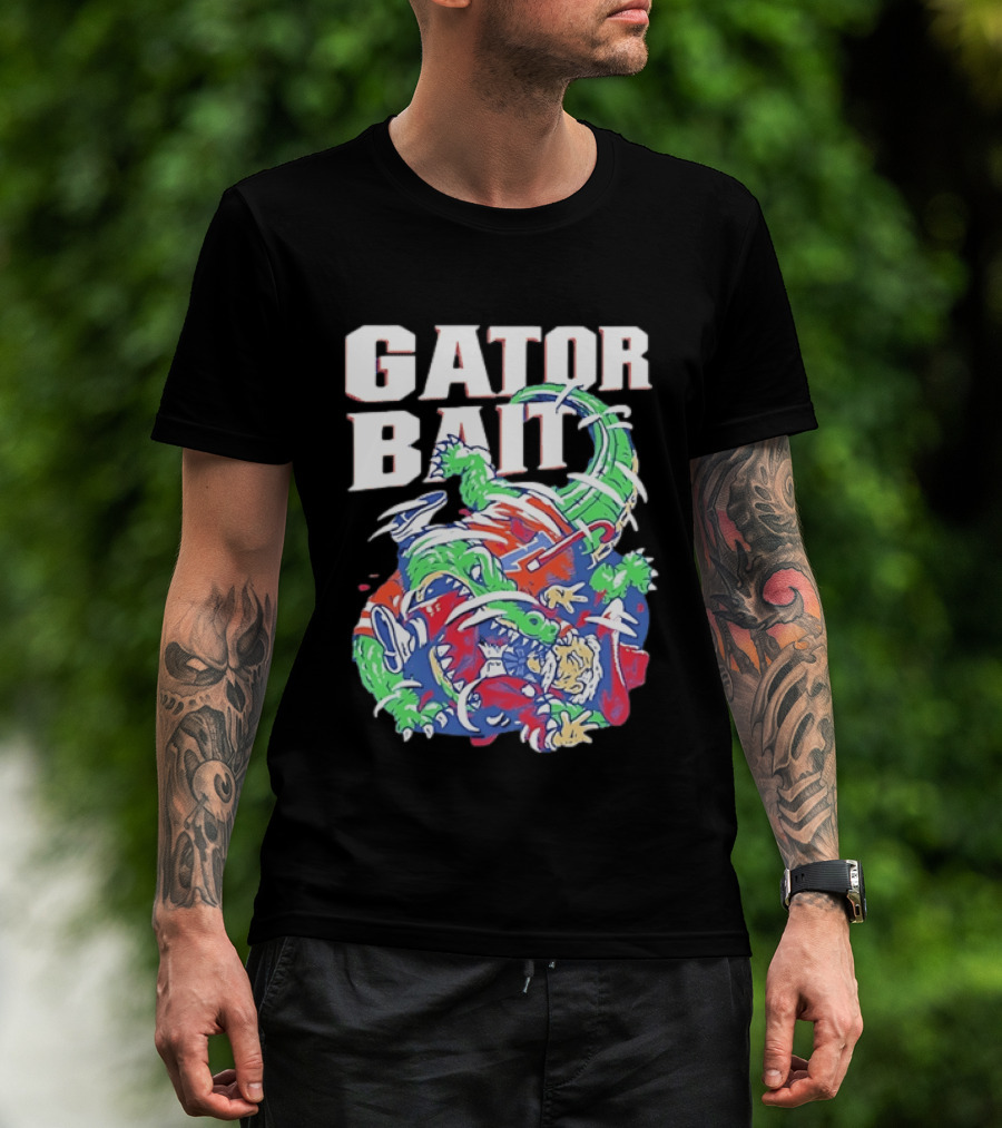 Gator Bait Fierce Florida Gators College Football Rivalry T-Shirt