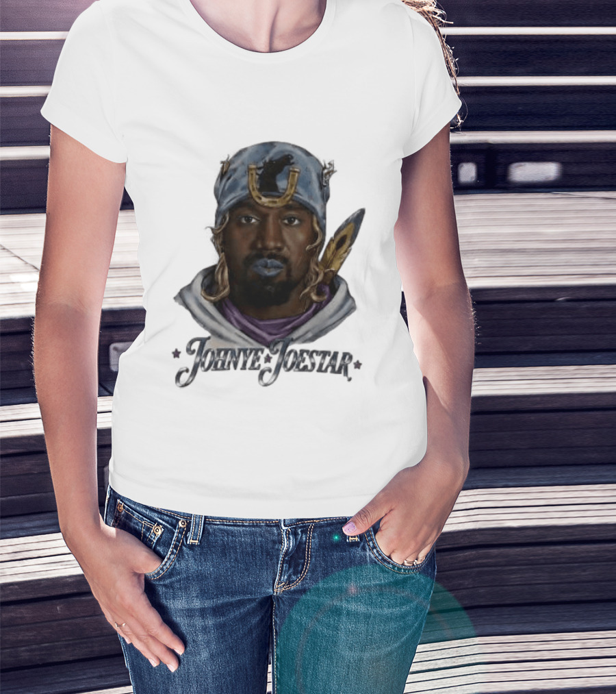 JOHN YE JOESTAR Anime Crossover Character Mashup T-Shirt