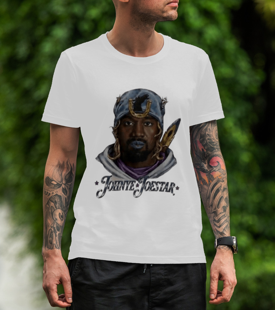 JOHN YE JOESTAR Anime Crossover Character Mashup T-Shirt