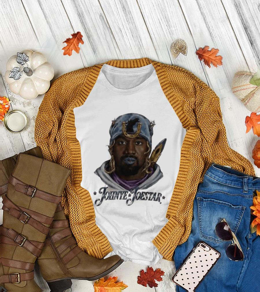 JOHN YE JOESTAR Anime Crossover Character Mashup T-Shirt