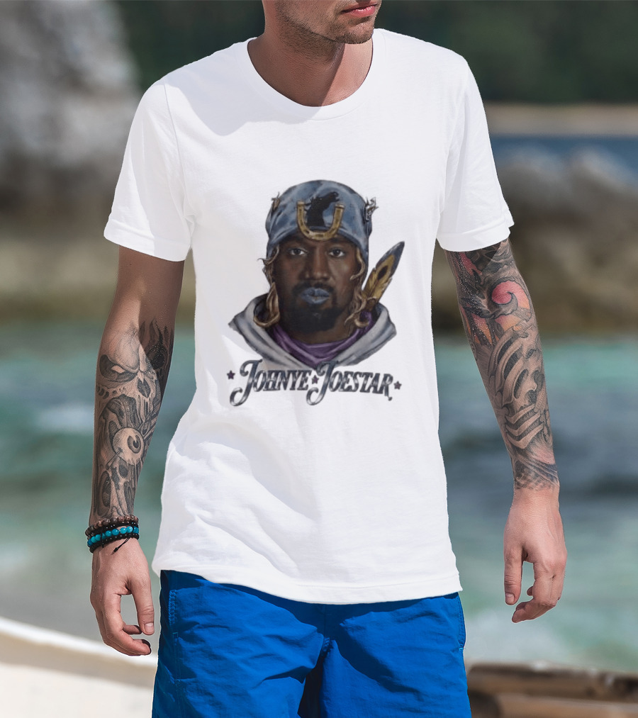 JOHN YE JOESTAR Anime Crossover Character Mashup T-Shirt