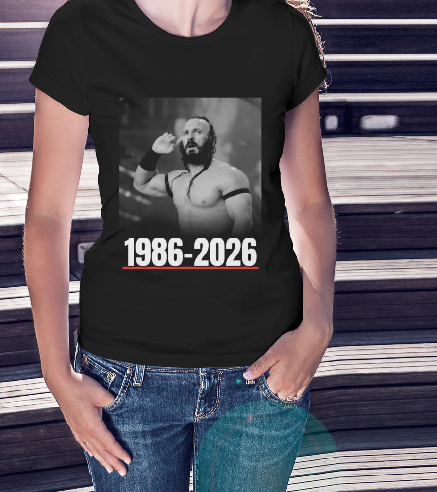 AEW Announced That Benjamin Satterley Known As Pac Passed Away 1986 2026 T-Shirt
