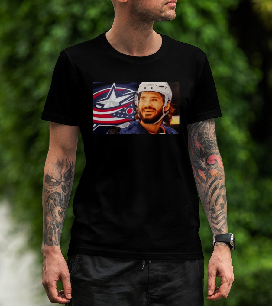 Columbus Blue Jackets Kirill Marchenko Latest Highlights T-Shirt