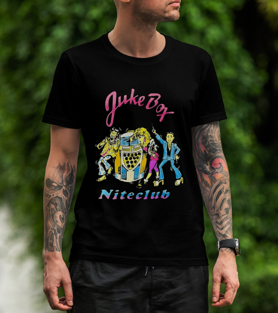 Juke Box Niteclub Retro Dance Party Vibes T-Shirt