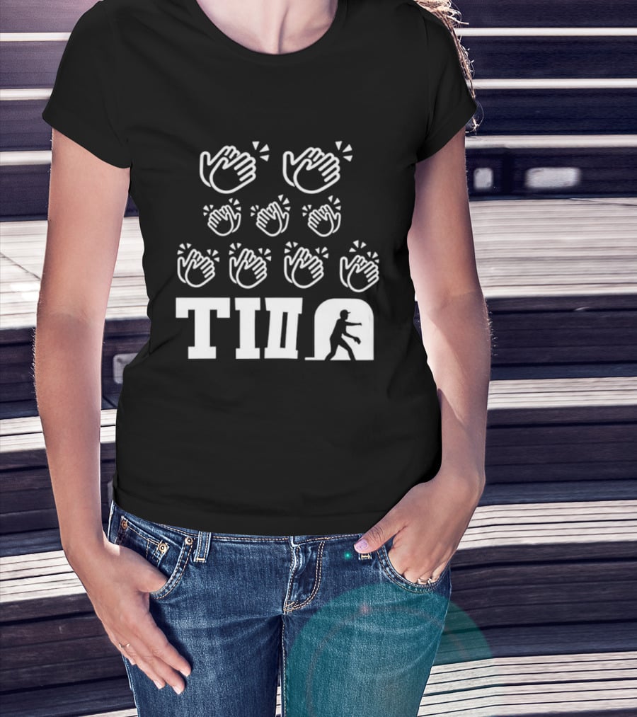 TII Clap Hands Baseball Pitcher T-Shirt