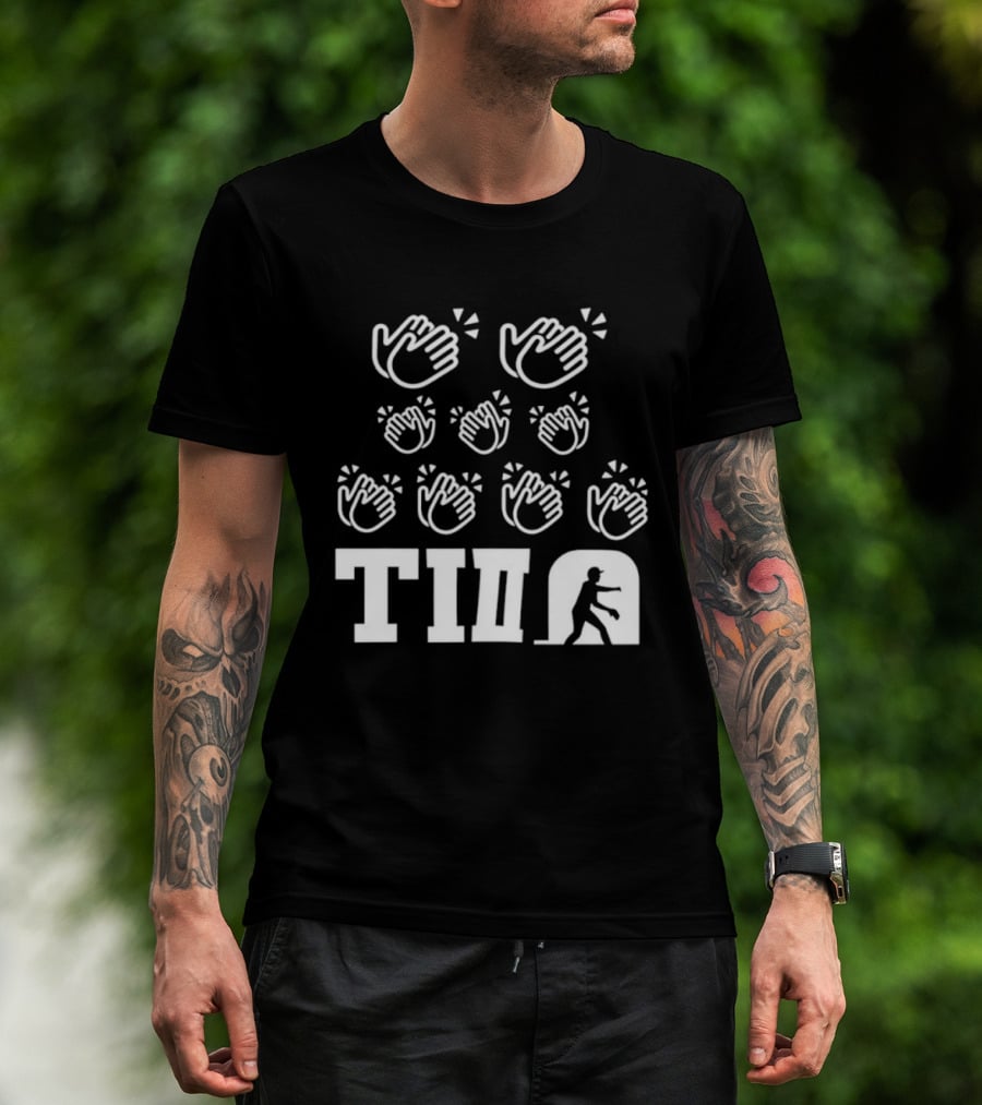 TII Clap Hands Baseball Pitcher T-Shirt