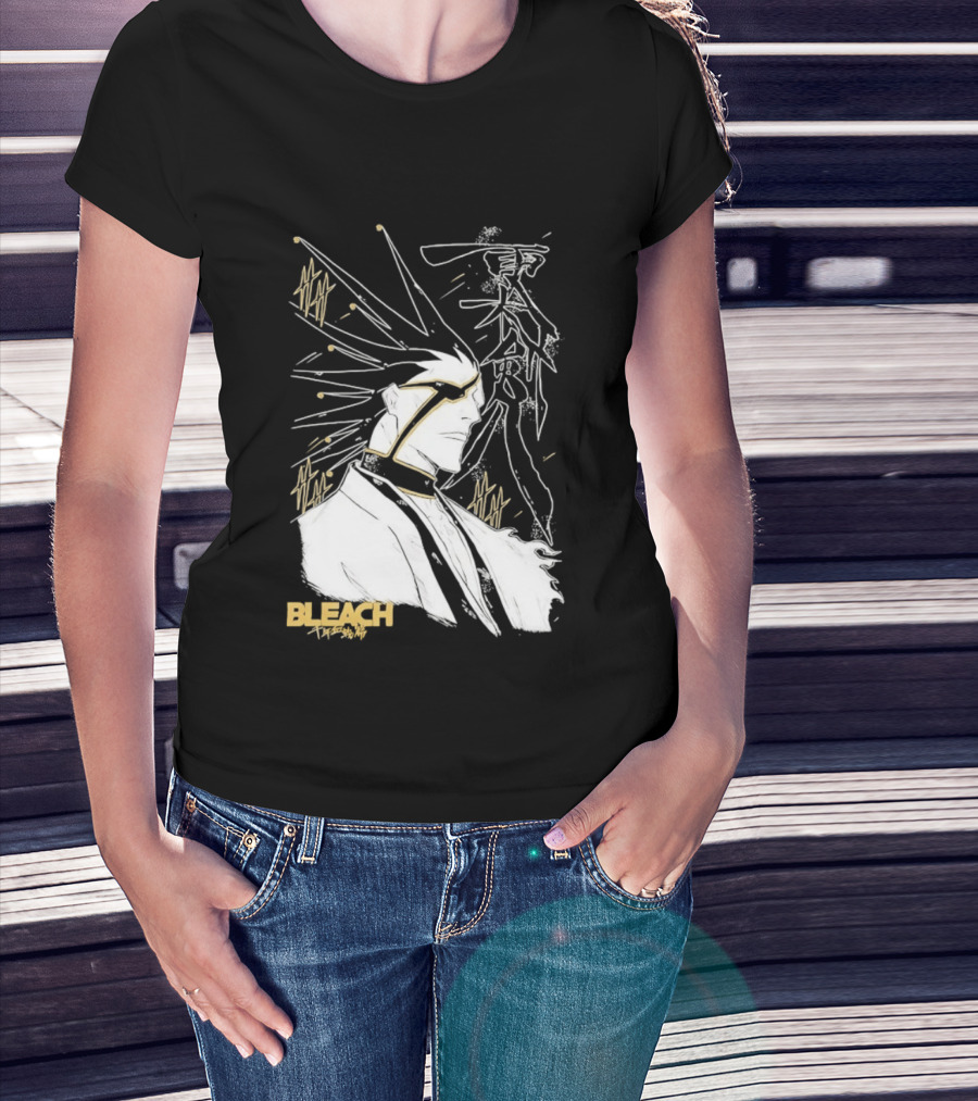 Kenpachi Zaraki Bleach Thousand Year Blood War Fan Art Character Sketch T-Shirt