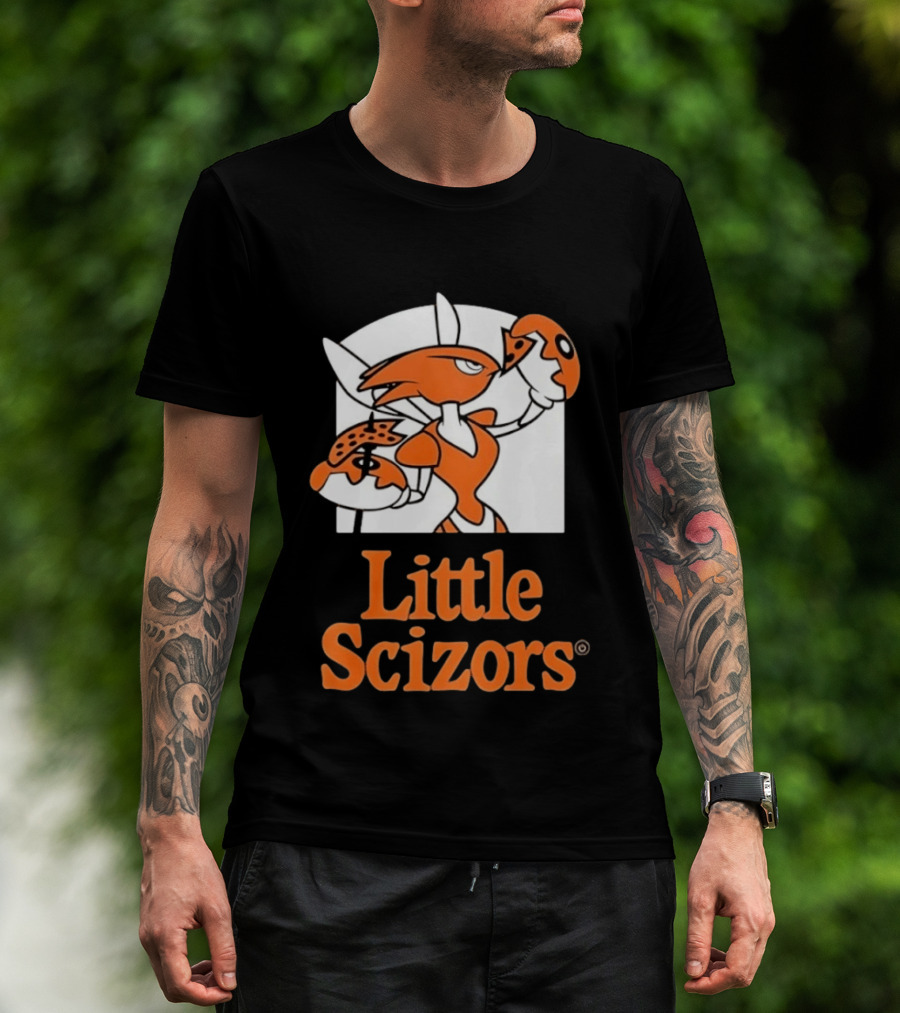 Little Scizors Pizza Scyther Pokémon T-Shirt