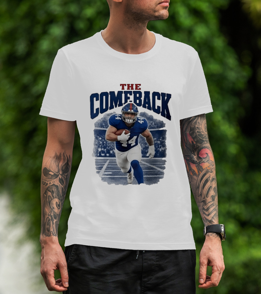 The Comeback Cam Skattebo Arizona State Sun Devils Football T-Shirt