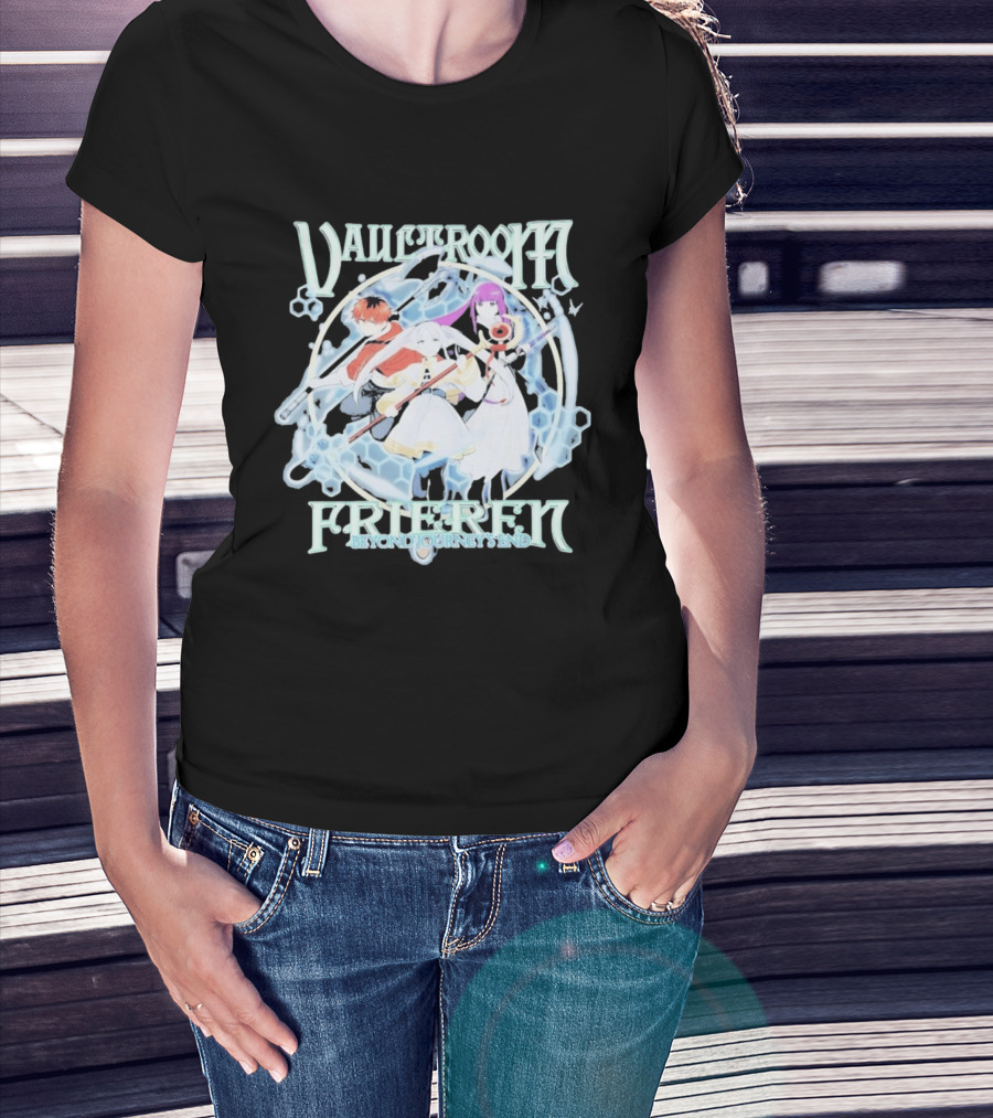 Vaultroom Frieren Beyond Journey's End Character Circle T-Shirt