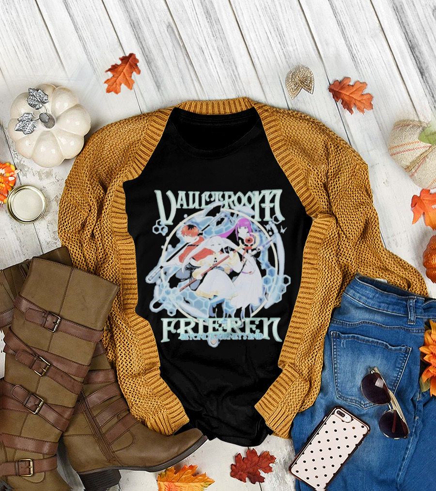 Vaultroom Frieren Beyond Journey's End Character Circle T-Shirt