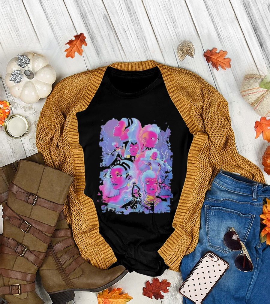 Storm Ororo Munroe X Men Marvel Evolution T-Shirt
