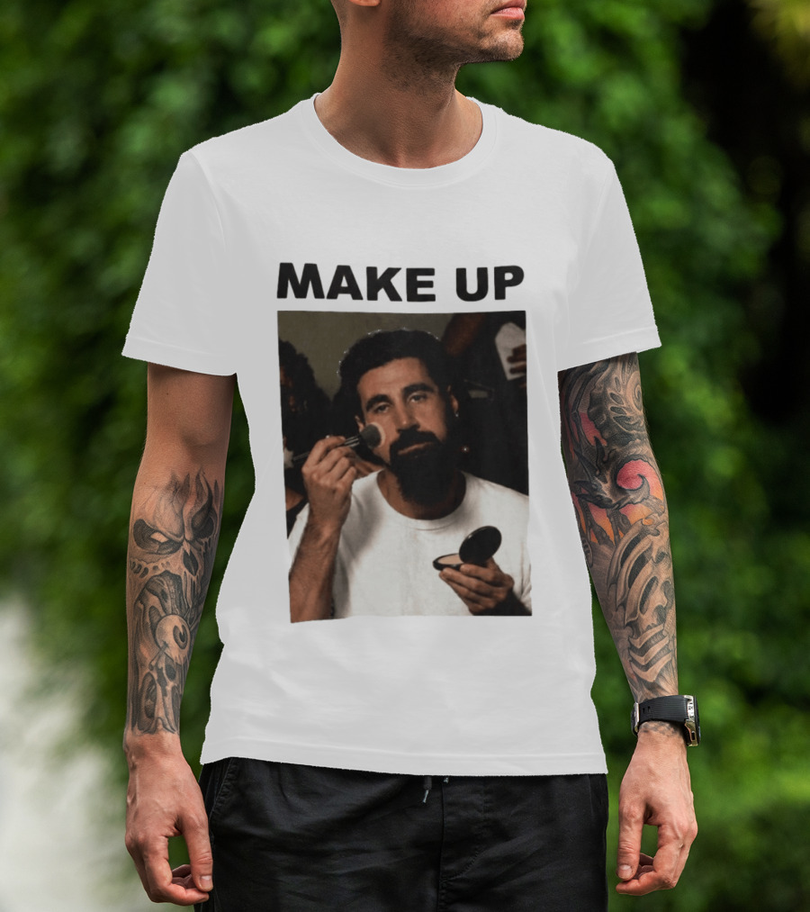 Soad Brazil Makeup Celebrity Face Applying Powder T-Shirt