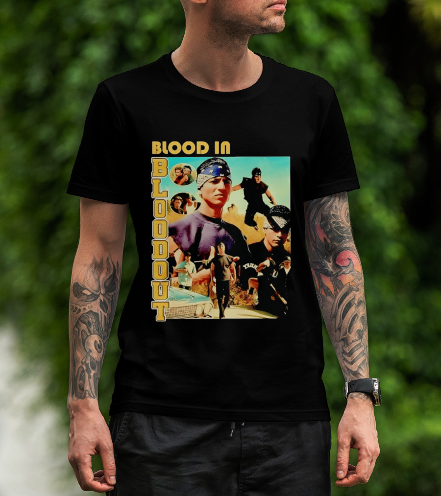 Blood In Blood Out 90s Cult Classic Movie T-Shirt