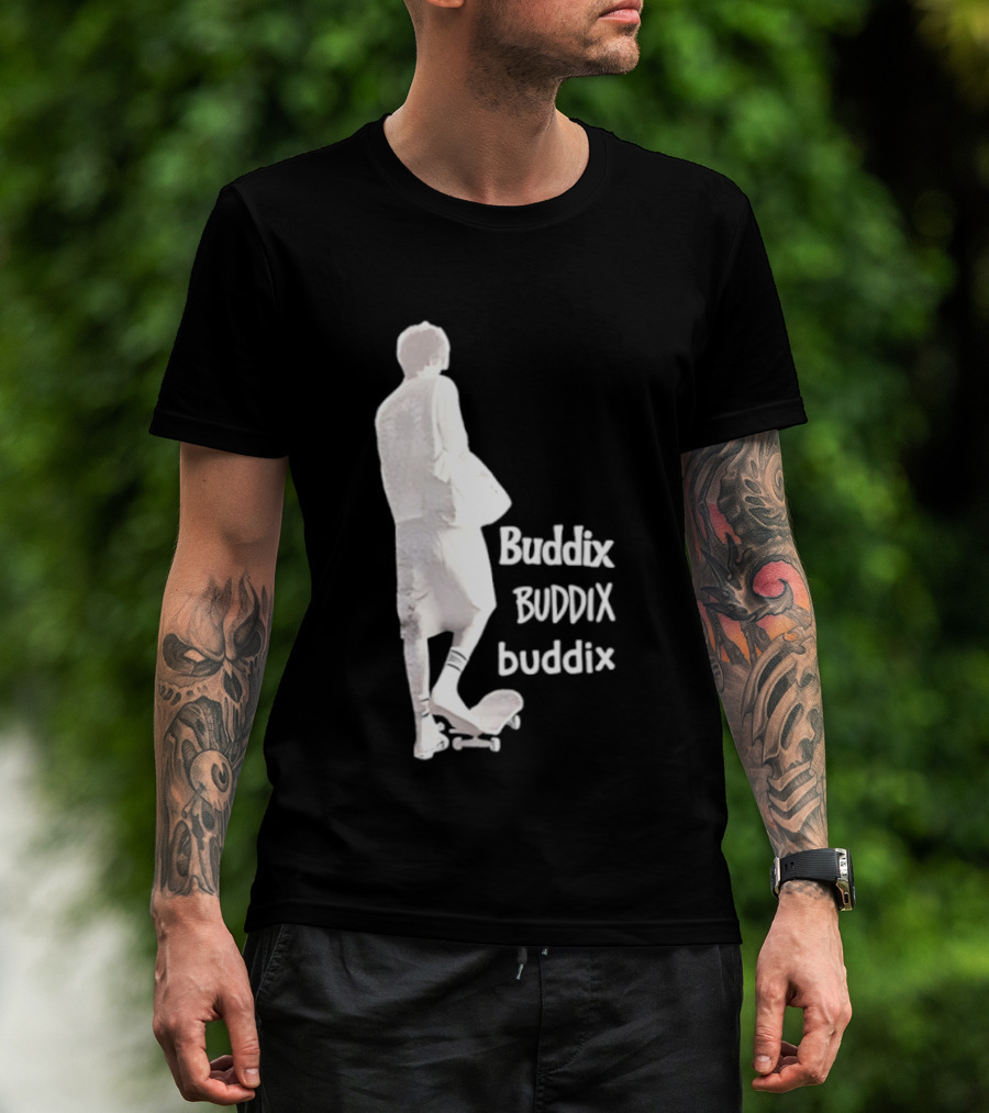 Buddix Skater Skateboarding Streetwear T-Shirt