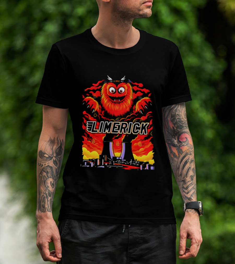 Limerick Gritty Philadelphia Flyers Mascot Hockey 2026 Vintage Plush T-Shirt