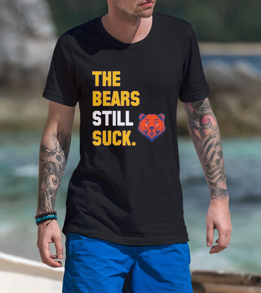 Minnesota Vikings The Bears Still Suck Retro Football Rivalry T-Shirt