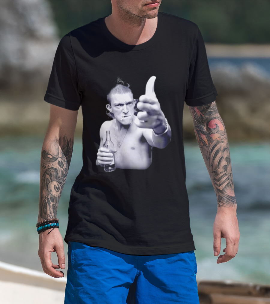 Vincent Cassel Vinz La Haine Iconic Movie Scene T-Shirt