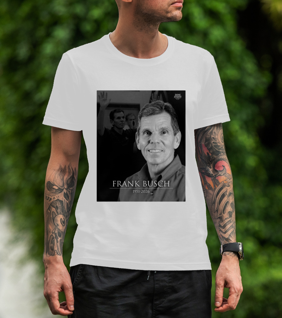FRANK BUSCH 1951 2026 USA Swimming T-Shirt