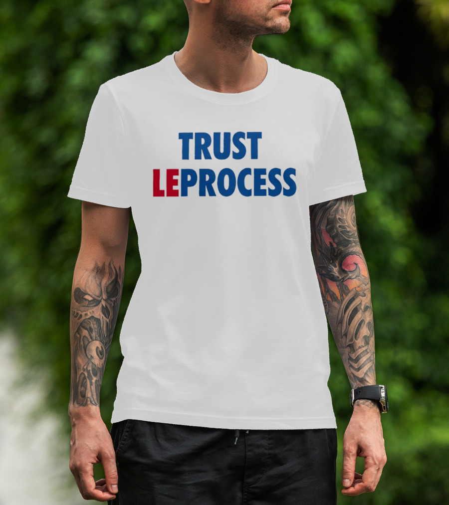 Trust Le Process Philadelphia 76ers Joel Embiid Team T-Shirt