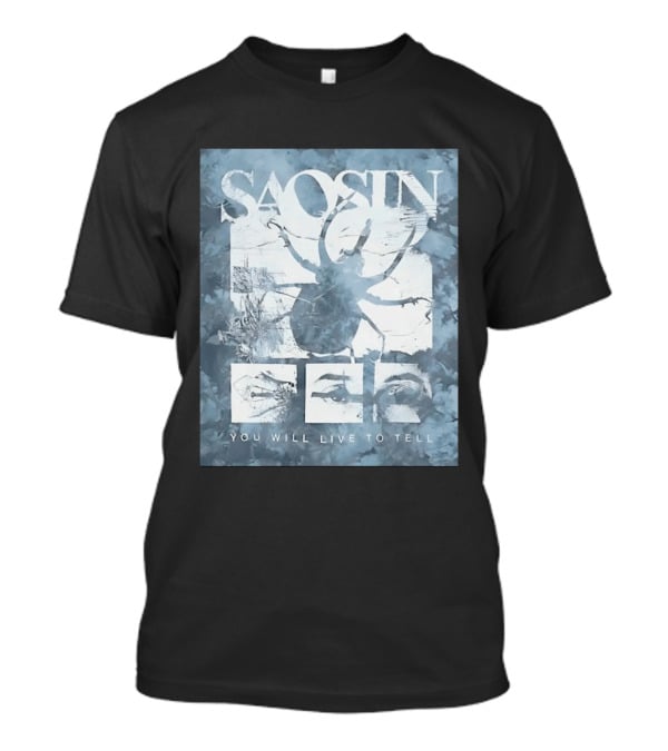 Saosin You Will Live To Tell Post Hardcore Insect Abstract T-Shirt