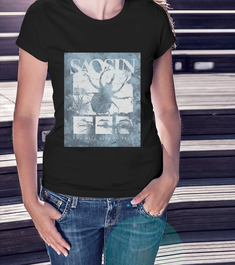 Saosin You Will Live To Tell Post Hardcore Insect Abstract T-Shirt