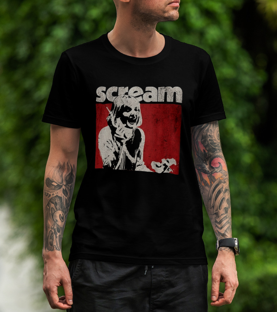 Scream Horror 90's Cult Movie Classic Halloween T-Shirt