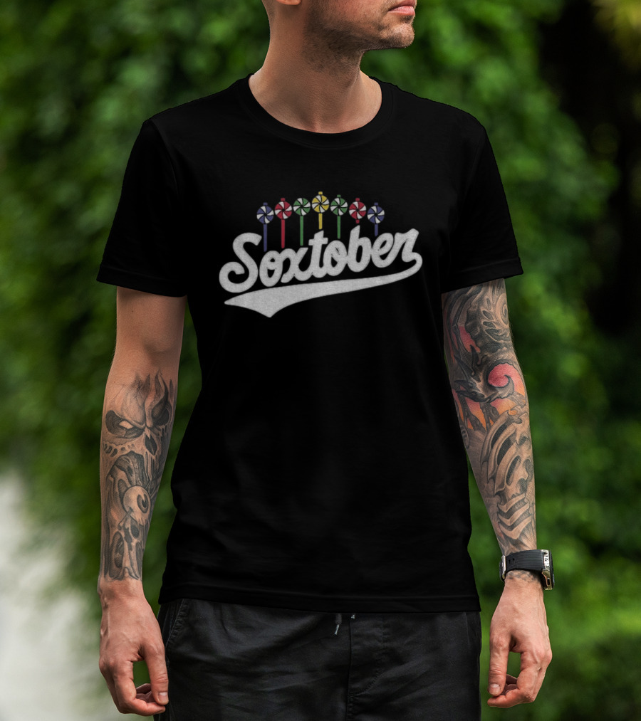 Soxtober Chicago White Sox MLB Postseason Pinwheel Windmill T-Shirt