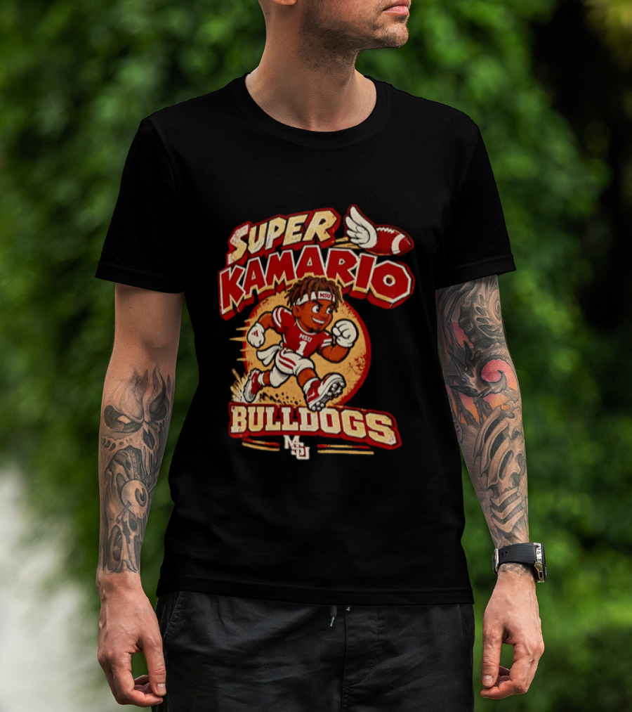 Super Kamario Mississippi State Bulldogs MSU T-Shirt