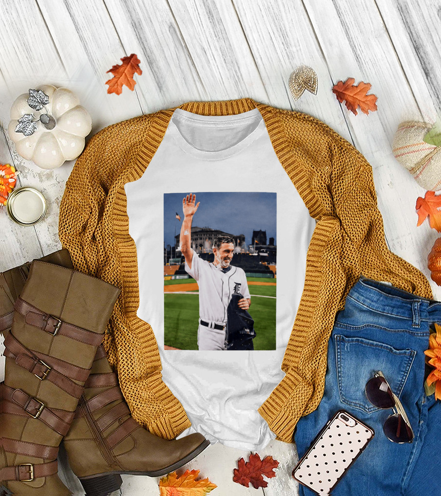 Justin Verlander Detroit Tigers Baseball Farewell Game T-Shirt