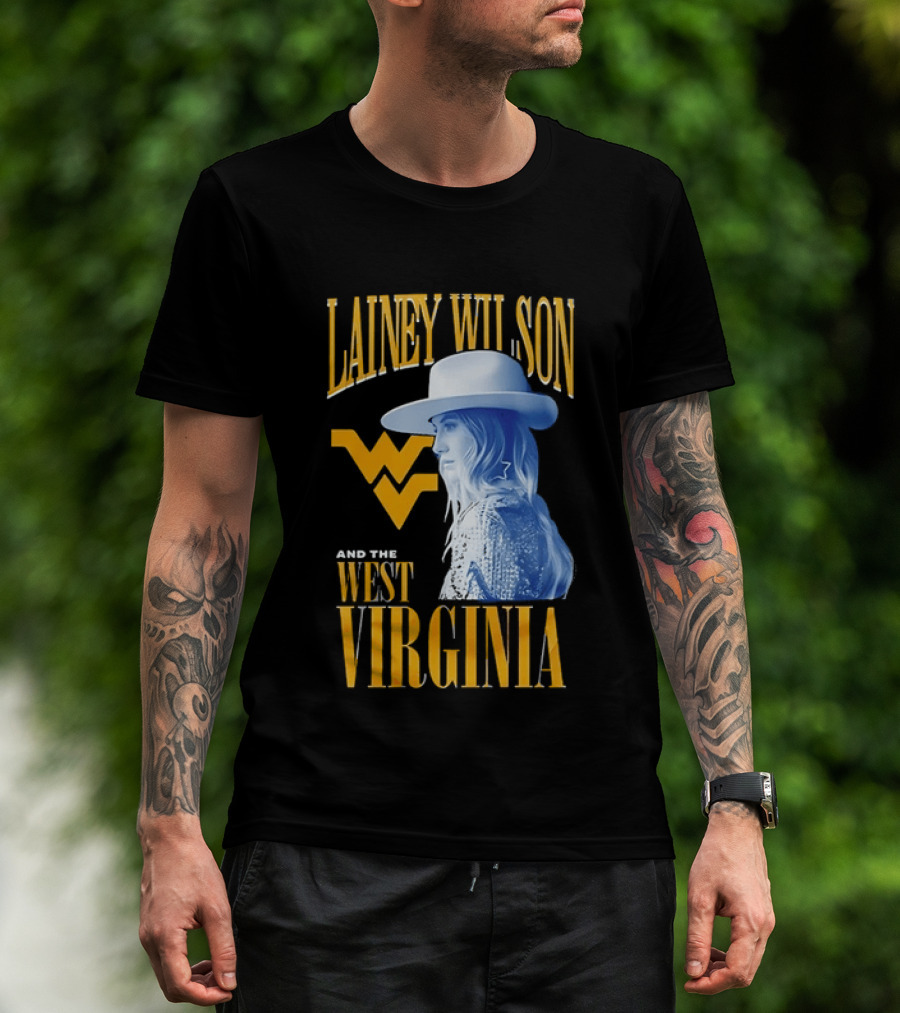 Lainey Wilson West Virginia Mountaineers Fan T-Shirt