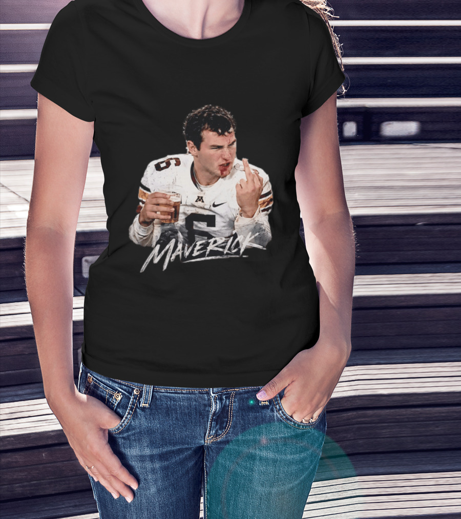 Maverick Baranowski Minnesota Golden Gophers Football Gesture T-Shirt