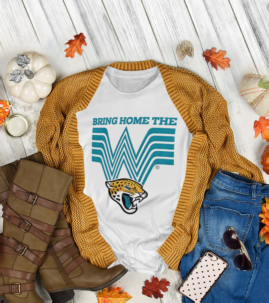 Bring Home The W Jaguars Win Free Whataburger T-Shirt