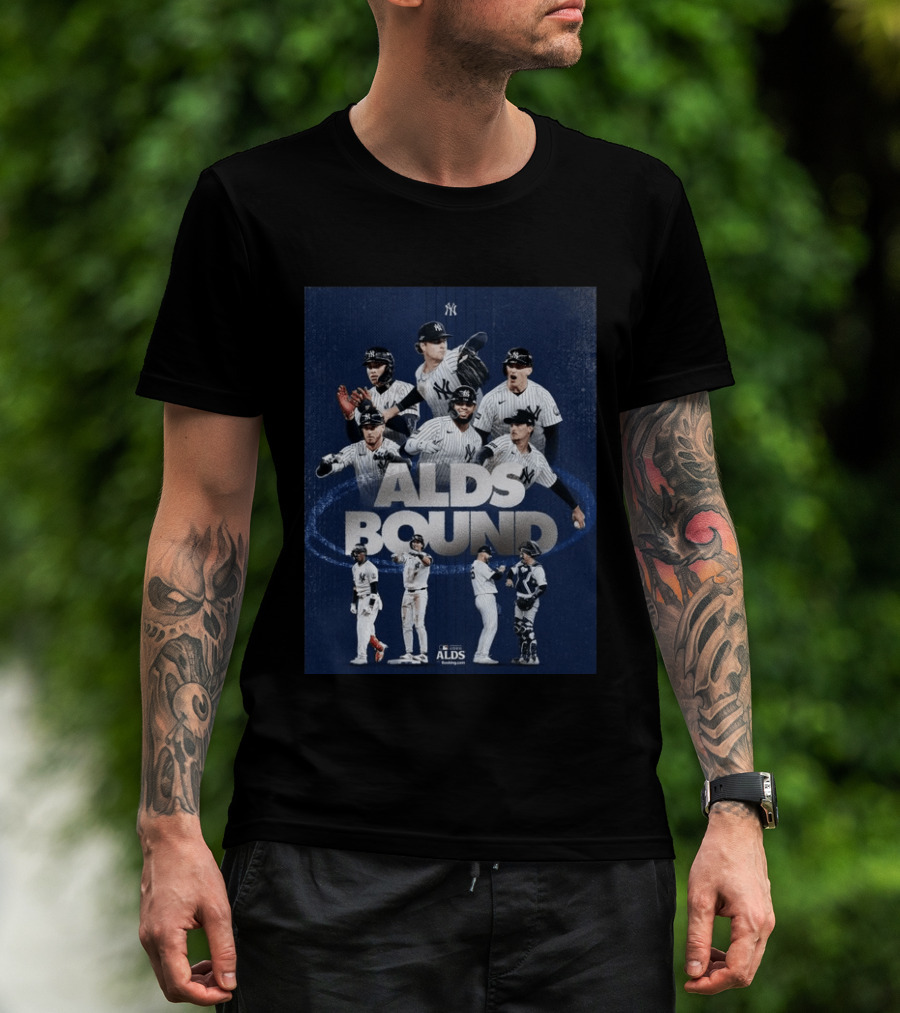 New York Yankees ALDS Bound 2026 Baseball Team Celebration T-Shirt