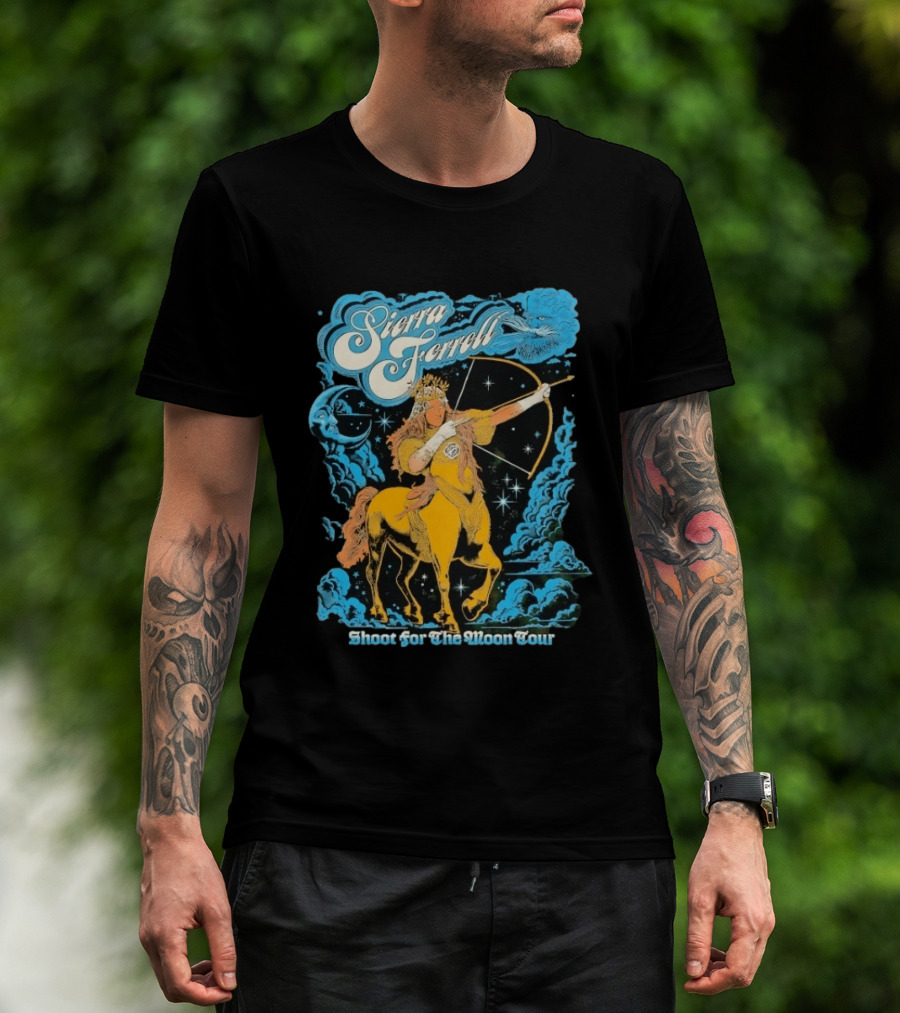 Sierra Ferrell Shoot For The Moon Tour Centaur Archer Cosmic T-Shirt